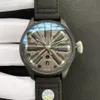 Mannen 46mm Horloge Automatisch Uurwerk 316L roestvrij staal Horlogekast Mannen Saffierkristal Horloges Waterdicht Watches2202