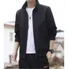 Men's Jackets Fashion Men Windbreaker Casual Solid Color Outdoor Sports Thin Coats Clothing Top Business For Mens