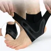 Suporte de tornozelo compressão esportiva 1pcs elástico de alta proteção equipamento segurança corrida basquete cinta
