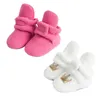 Buty Born Girls Winter Kolor Kolor Kostka ciepłe buty do chodzenia dla niemowląt dla niemowlęcia malucha 0-18m