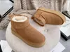 Designer Classic Style Women Platforms Snow boots Winter Mini 5854 Thick Bottom Warm Cotton Booties