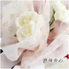Packing Paper Wholesale Packaging 50X70Cm 28Sheets/Lot Gift Wrap Diy Handmade Craft Star Love Dot Pattern Tissue Floral Material Dro Dhdjb