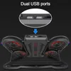 Laptop Cooling Pads 18inch Dell Gaming Laptop Cooler Six Mute Fan RGB lights Cooling Base 2USB Port Laptop Cooling Air Pad Adjustable Notebook Stand L230923