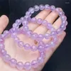 Link Armbanden Natuurlijke Lavendel Amethist Armband Reiki Edelsteen Mode-sieraden Fengshui Vrouwen Genezing Geluk Energie Geschenk 1pcs 10MM