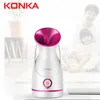 Steamer Konka Steamer Machine 140 ml Hushåll Skinvård Electric Vaporizador djupt rengöring Spa Face Sprayer Cleaner 230922