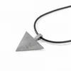 Pendentif Colliers Hip Hop Rock LGBT Collier Creative Modèle Triangle Métal Collier Pour Femmes Amis Punk Style Bijoux Cadeaux Accessoires