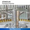 Zonesun 자동 바이알 충전 및 밀봉 기계 Ampoule 병 구강 솔루션 포장 장비 ZS-AFC12P