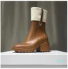 Women Betty Boots Pvc Rubber Beeled Platform Knee-high Tall Rain Boot Black Waterproof Welly Shoes Outdoor