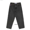 Big Boy Jeans Designer Patenci Geniş Bacak Gevşek Denim Sıradan Pantsdhfw Favori moda acele kutuplar