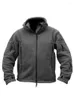 Мужские куртки 2023, весенне-осенние повседневные однотонные уличные теплые куртки с внутренним рукавом из матового флиса, морозостойкое пальто, ветрозащитная куртка с капюшоном