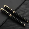 Fountain Pens Golden Text Custom Engraving Fountain Pen Ink Gift School Supplies Stationery Men Luxury High Quality Writing Office Metal 230923