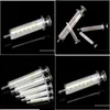 Other Measuring Analysing Instruments Wholesale All Size 1Ml To 100Ml Lab Disposable Glass Injection Syringe Liquid Transfer Pipet Dhhrs