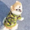 Vêtements de chien chaud polaire vêtements pour animaux de compagnie mignon crâne imprimé manteau chiot chiens chemise veste bouledogue français pull camouflage vêtements 230923