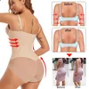 Taille Tummy Shaper Frauen schlächen BodySuits Shapewear Tops Tummy Control Body Shaper nahtloser Camisol-Jumpsuit mit integriertem BH 230922