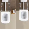 Bath Accessory Set Folding Wall-Mounted Toilet Chair Multi-functional Bowl Household Bathroom Elderly Potty Seat