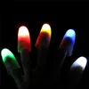 Nieuwigheidsspellen 2 stuks Set Magische Duimen Licht Speelgoed voor Volwassen Goocheltruc Props Blauw Licht Led Knipperende Vingers Halloween Party Speelgoed voor Kinderen 230923