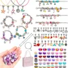 Kunst en ambacht Meisjes Sieraden Maken Kit Kralen voor Bedelarmband Kettingen DIY Present Sieraden Kunstambachten Kind Fantasiespel speelgoed voor meisjes Cadeau 230923