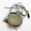 Abottegas BVneta Designer Mini Tote Borse Candy Mini Jodie Sardine Borsa in tessuto Primavera Mini Borsa Hole Stone Green NJ5P