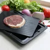 Chopping Blocks Fast Defrosting Tray with Cleaner Frozen Meat Defrost Food Thawing Plate Board Kitchen Tool DIN889 230922