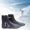 Chaussures d'eau 5MM bottes de plongée en néoprène pour hommes femmes natation surf garder au chaud chaussures de plongée Sports nautiques plongée en apnée chaussures d'eau de plongée 230922