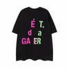 Été Newstyle Hommes T-shirts T-shirts Galleryse Depts T-shirts Femmes Designer Galleryes Depts Cotons Tops Homme S Chemise décontractée Luxurys Vêtements Vêtements de rue 3 # 1F