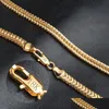 Chains 20Inch 6Mm High Quality Necklace Gold Color Chain Neckacle Fashion Jewelry Thick For Women And Men Drop Delivery Necklaces Pend Dh2Ug