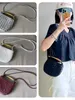 Abottegas BVneta Designer Mini Tote Bags Candy Mini Jodie Mini Sardine Tas Geweven Metalen Stuur Halve Maan Enkele Schouder Cross Body Handtas E6CW