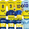 الذكرى السنوية Cavani 2023 2024 Boca Juniors Soccer Jerseys Barco Advincula Men Kids Camisa de Futebol 23 24 Football Shirt Tevez Carlitos Marcos Rojo Benedetto