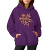 Dameshoodies Lente en herfst Losse grote casual Halloween Dames lichtgewicht sweatshirts met capuchon en volledige ritssluiting