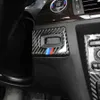 Auto styling voor BMW e90 e92 e93 Koolstofvezel Sleutelgat Bescherming Cirkel Contactslot Decoratie Cirkel 2005-2012 3 serie Auto 312K