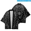 Vêtements ethniques Mode Cashew Imprimer Japonais Cardigan Manteau Femmes Hommes Traditionnel Harajuku Cosplay Chemises Yukata Haori Beach Kimono