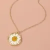 Pendentif Colliers Real Forget Me Not Babysbreath Collier Résine Fleur Séchée Pressée Floral Nature Amant Mois de Naissance Bijoux