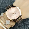 Fashion Top Brand Women girls New York style dial metal steel band Quartz wrist Watch CO6123242m