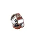 Wasserkastanien-Ring mit überlappendem Spiegel, Luxusdesigner, Damenmode, in trendigem Nischendesign, Zeigefingerringe, Öffnung für Mann271c