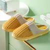 Shoes Home Color Matching Non-Slip Couple Cotton Men's and Women's Warm Slippers 230922