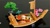 Sushi Tools Big 40cm à 90cm Cuisine japonaise Plateau de bateaux de fruits de mer Outil en bois Restaurant en bois Navire fait à la main Sashimi Assortiment Froid 230922