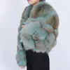 Womens Fur Faux Winter real fur coat ladies parka natural vest 230922