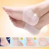 Outil De soin des pieds en Silicone, chaussettes à talons en Gel hydratant, protecteur De soins de la peau craquelée, pédicure, moniteurs De santé, masseur Calcetines De Talon De Gel De Silicona