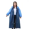 Chubasqueros universales para lluvia, chaqueta con diseño de cuerda, empalme multifuncional de EVA, impermeable con capucha para adultos, conjunto