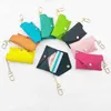 Designer Keychain Wallet Keyring Fashion Key Ketten Luxus Headset Lippenstift Beutel Münzkartenhalter Portachiavi Bag Anhänger Männer Frauen Liebhaber Schlüsselringbeutel