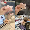 Anahtarlıklar Mini Squeaky Peluş Star Pig Charm County Araba Keyping Sırt Çantası Dekorasyon Moda Takı Kadınlar Kızlar