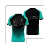 Vêtements de moto F1 Racing T-shirt Été Nouvelle équipe Jersey à manches courtes Le même style Livraison directe personnalisée Automobiles Motos Dh2Tv