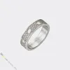 Biżuteria projektantka dla kobiet Pierścień Pierścień Pierścień Pierścień Pierścień Diamond Pierścienie Tytanowe Pierścienie stalowe złota NIGDY BLADAJĄCE NIELEALERGICZNE ZŁOT