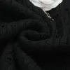 918 2023 Autunno marca stesso stile maglione manica lunga girocollo pullover bianco nero moda donna vestiti di alta qualità donna yuecheng