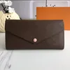 10A Josephine Carteira Moda Sacos de Embreagem Carteira Couros Fivela Flap Cartão Titular Bolsa Designer Mulheres Clássico Long Coin Bolsas Carteiras com Caixa M60708