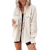 Men's Jackets Solid Color Ladies Jacket 2023 Women Korean Spring Casual White Top Female Cardigan Button Fashion Clothing Gifts