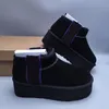 Avustralya Botları Yeni Erkekler Kadın Tasarımcı Botlar Kış Botları Sıcak ayak bileği kürk patik Lüks Ayakkabı 8 Stil Plastik ve Kürk Siyah Kırmızı Mavi Yeşil Boyut 35-40