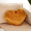 Pillow CushionDecorative Pillow Pink Heart Shape Throw Sofa Seat Cushion Stuffed Plush Doll Toy Home Decoration Cushions Wedding Lovers G