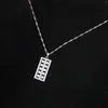 Catene Origine S925 Collana in argento sterling con pendente per le donne Boemia Moissanite Gioielli con pietre preziose Collane Gioielli di sesso femminile