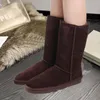 2023 Femmes Hiver Ultra Mini Boot Designer Bottes à plateforme australienne pour hommes en cuir véritable Bottines chaudes en fourrure Chaussure de luxe 35-46 Bottes de neige pour femmes AGGB3333XX